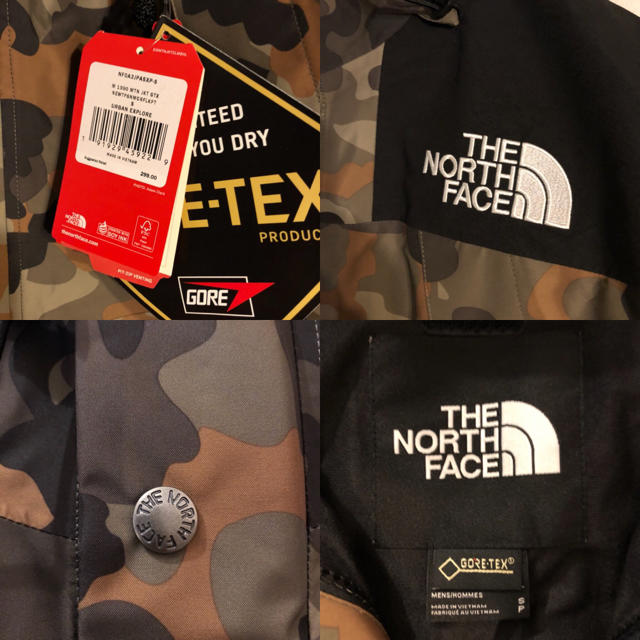 希少S NORTH FACE 1990 GTX Gore-Tex camo 迷彩