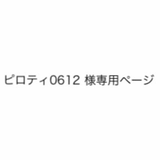 ピロティ0612 様専用ページ(その他)