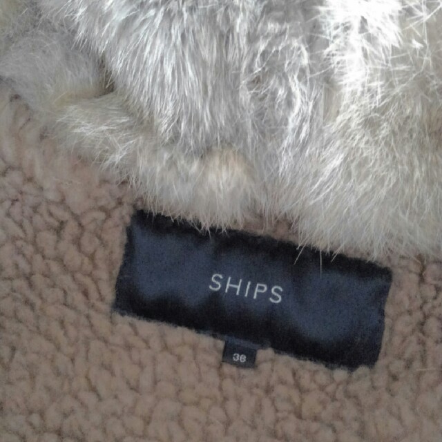SHIPS(シップス)のSHIPS　ボア　モッズコート レディースのジャケット/アウター(モッズコート)の商品写真