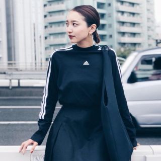 マウジー(moussy)のMOUSSY×adidasコラボ☆LONG SLEEVE TSHIRTS MSY(Tシャツ(長袖/七分))