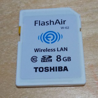 トウシバ(東芝)のFlash Air 8GB W-02(その他)