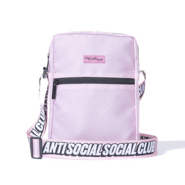 【ピンク】ASSC サイドバッグとピンバッチセット