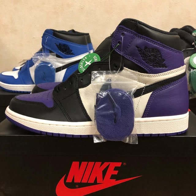 NIKE(ナイキ)の29cm NIKE AIR JORDAN1 COURT PURPLE  メンズの靴/シューズ(スニーカー)の商品写真