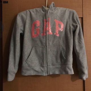 ギャップキッズ(GAP Kids)のgap パーカー 130 グレー☆(ジャケット/上着)