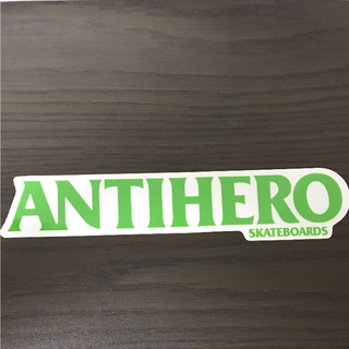 アンチヒーロー(ANTIHERO)の【縦4.2cm横22.2cm】ANTIHERO skateboardステッカー(ステッカー)