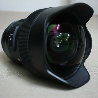 シグマ(SIGMA)の【超美品】シグマ 14mm F1.8 DG HSM キヤノン用＋リアフィルター(レンズ(単焦点))