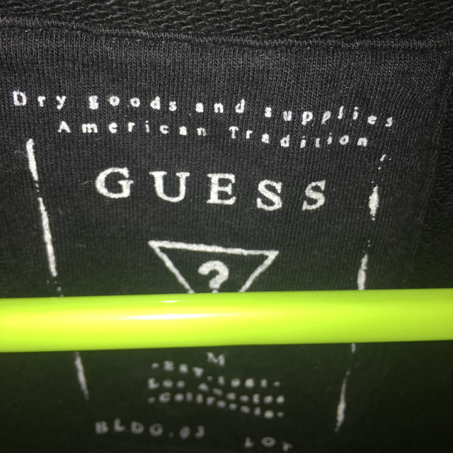 GUESS(ゲス)のGUESS リブライン スウェット メンズのトップス(スウェット)の商品写真