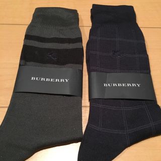 バーバリー(BURBERRY)のバーバリー メンズ 靴下 値下げしました(ソックス)