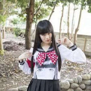 アーバンギャルド 古屋兎丸 前髪ぱっつんセーラー服 ハロウィン(コスプレ)