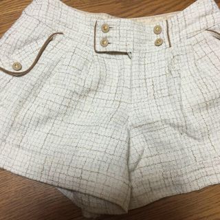 ミッシュマッシュ(MISCH MASCH)のラメツイード ショートパンツ(ショートパンツ)