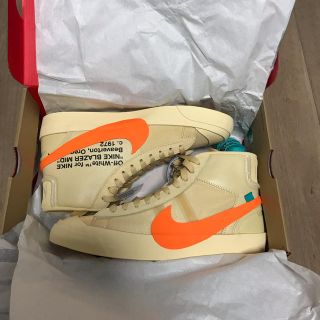 ナイキ(NIKE)のtheten off-white Nike BLAZER(スニーカー)