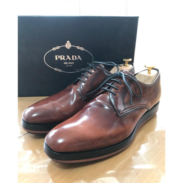 【専用】Prada ドレスシューズ size 7.5ドレス/ビジネス