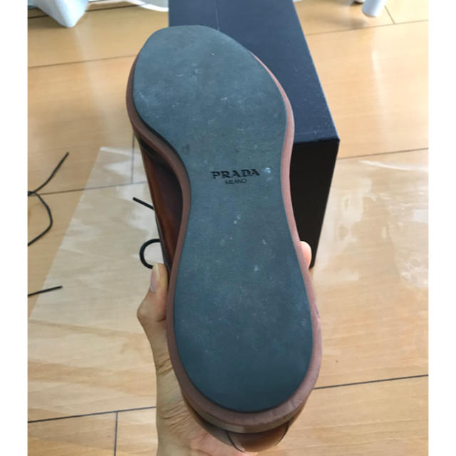 PRADA(プラダ)の【専用】Prada ドレスシューズ size 7.5 メンズの靴/シューズ(ドレス/ビジネス)の商品写真