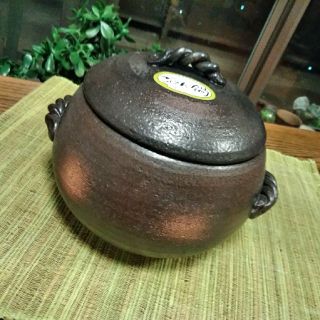 🌠萬古焼き・ご飯鍋３合炊き・新品!🌠(鍋/フライパン)