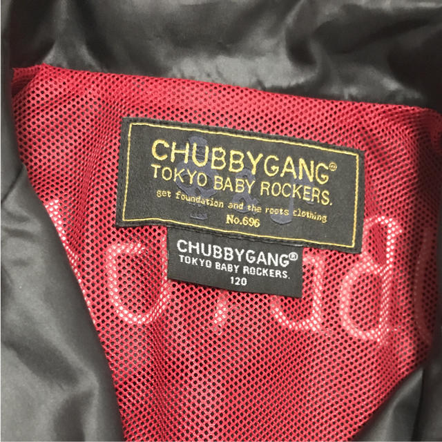 CHUBBYGANG(チャビーギャング)の美品 チャビーギャング 薄手ジャケット 120 キッズ/ベビー/マタニティのキッズ服男の子用(90cm~)(ジャケット/上着)の商品写真