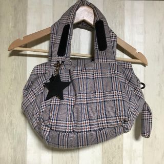 シーバイクロエ(SEE BY CHLOE)のシーバイクロエ タータンチェックバッグ(ボストンバッグ)