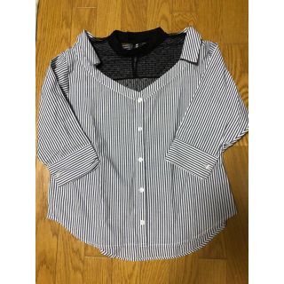 ドスチ(Dosch)の【新品】胸元レースブラウス(シャツ/ブラウス(長袖/七分))