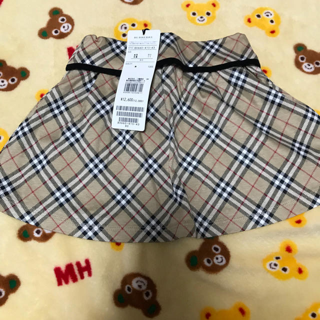 BURBERRY(バーバリー)のバーバリー  新品 キッズ/ベビー/マタニティのベビー服(~85cm)(スカート)の商品写真