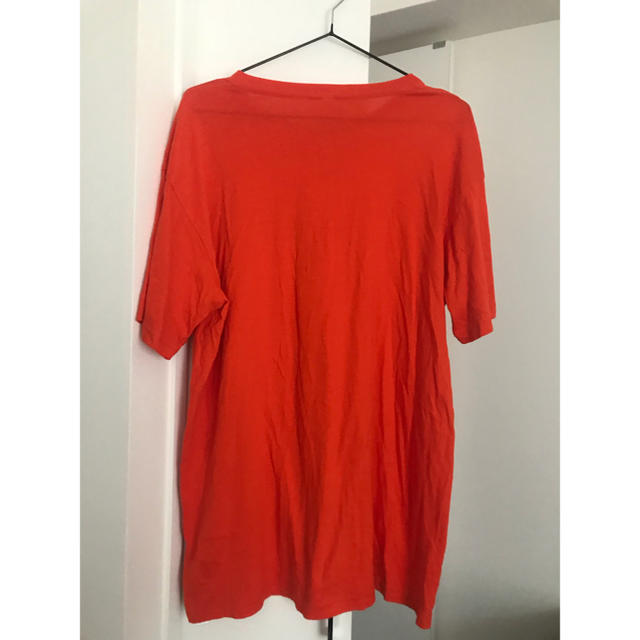 UNIQLO(ユニクロ)のビビッドオレンジ ビッグＴシャツ 半袖 メンズのトップス(Tシャツ/カットソー(半袖/袖なし))の商品写真