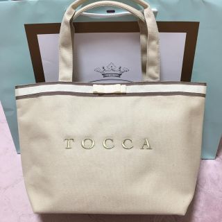 トッカ(TOCCA)の新品未使用タグ付き♡TOCCA♡キャンバストートバッグ(トートバッグ)