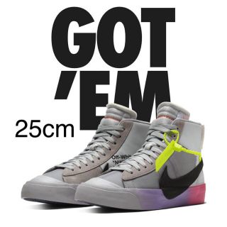 オフホワイト(OFF-WHITE)のNIKE VIRGIL ABLOH FOR SERENA _ オフホワイト 25(スニーカー)