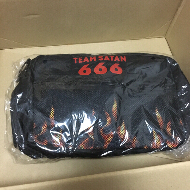team satan 666 utility bag