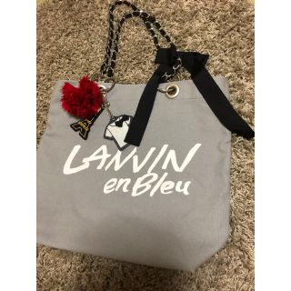 ランバン(LANVIN)のLANVINトートバッグ グレー(トートバッグ)