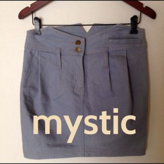 ミスティック(mystic)のmystic＊デニムスカート(ひざ丈スカート)