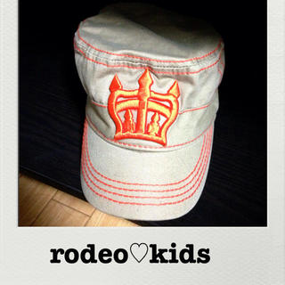 ロデオクラウンズ(RODEO CROWNS)のロデオ♡キッズ♡ワークキャップ♡CAP(その他)