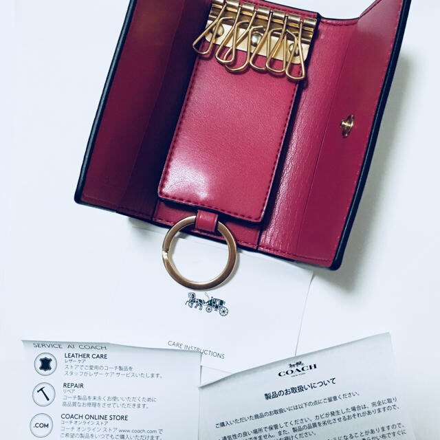 COACH(コーチ)の新品☆コーチ キーケース 花柄 レディースのファッション小物(キーケース)の商品写真