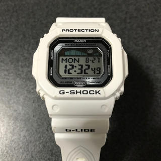ジーショック(G-SHOCK)のG-SHOCK GLX-5600 ホワイト美品(腕時計(デジタル))