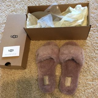 アグ(UGG)の【新品箱付き】UGG ムートンサンダル (サンダル)