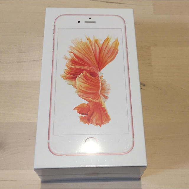 iPhone(アイフォーン)のiPhone6s★32GB★ローズゴールド★ドコモ★新品未開封★今月購入 スマホ/家電/カメラのスマートフォン/携帯電話(スマートフォン本体)の商品写真