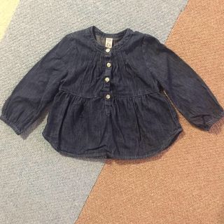 ベビーギャップ(babyGAP)のgap♡デニムAラインブラウス(その他)