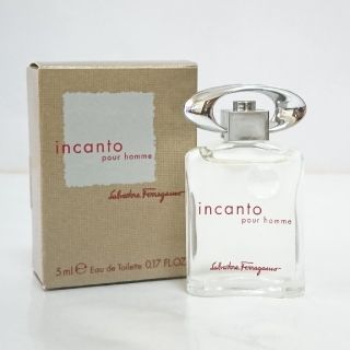 サルヴァトーレフェラガモ(Salvatore Ferragamo)のフェラガモ　インカント　プールオム　EDT 5ml ミニ香水 送料無料 (香水(男性用))