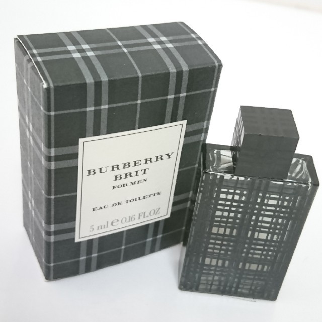 BURBERRY - バーバリー ブリット フォーメン EDT 5ml ミニ香水 男性用香水 の通販 by FRAGRANCEtown