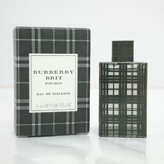 バーバリー(BURBERRY)のバーバリー ブリット フォーメン EDT 5ml  ミニ香水　男性用香水  (香水(男性用))