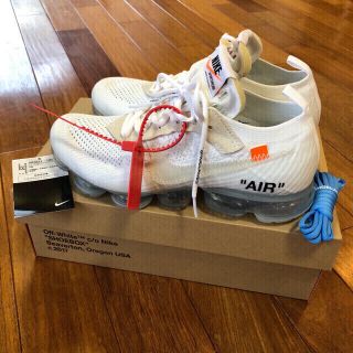 オフホワイト(OFF-WHITE)のNIKE AIR VAPORMAX  Off-White 26.5(スニーカー)