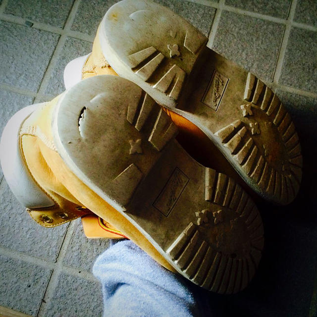 ティンバー風ブーツ レディースの靴/シューズ(ブーツ)の商品写真