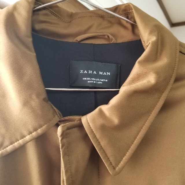 ZARA(ザラ)のZARA ﾁｪｽﾀｰﾄﾚﾝﾁｺｰﾄ ﾒﾝｽﾞXXL メンズのジャケット/アウター(チェスターコート)の商品写真