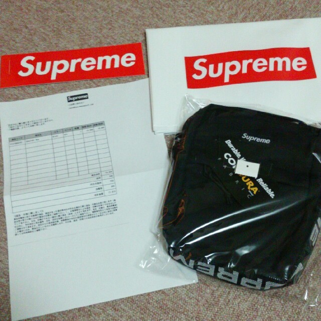 新品未試着正規品 18SS Supreme Shoulder Bag Black