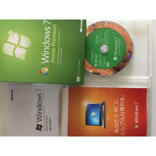 マイクロソフト(Microsoft)のWindows7 プロダクトキー＆インストールDVD アップグレード(PC周辺機器)