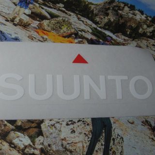 スント(SUUNTO)の貴重☆SUUNTO☆スント☆ステッカー 白文字
(その他)