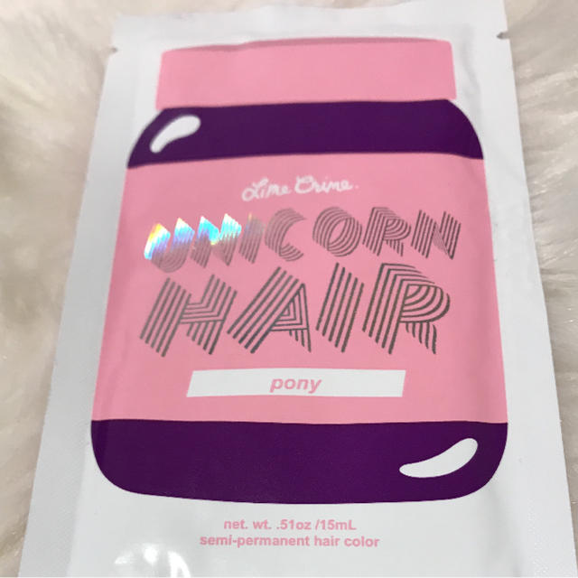 Lime Crime(ライムクライム)のLime Crime pony ユニコーン ヘアカラー コスメ/美容のヘアケア/スタイリング(カラーリング剤)の商品写真