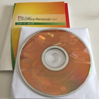 マイクロソフト(Microsoft)のOffice Personal 2007 アップグレードDVD＆プロダクトキー(PC周辺機器)