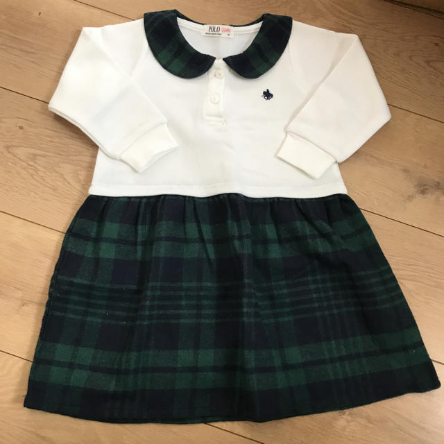 POLO baby ワンピース キッズ/ベビー/マタニティのキッズ服女の子用(90cm~)(ワンピース)の商品写真