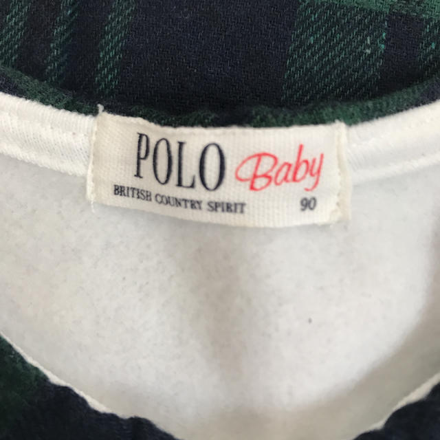 POLO baby ワンピース キッズ/ベビー/マタニティのキッズ服女の子用(90cm~)(ワンピース)の商品写真