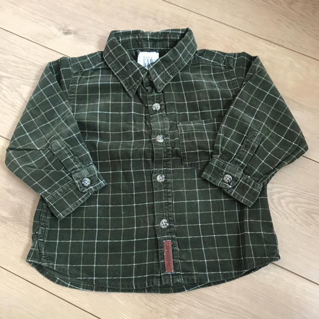 babyGAP(ベビーギャップ)の【rio様 専用】baby gap チェックシャツ キッズ/ベビー/マタニティのベビー服(~85cm)(シャツ/カットソー)の商品写真