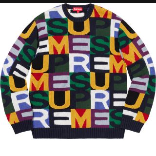 シュプリーム(Supreme)のSupreme Big Letters Sweater セーター(ニット/セーター)