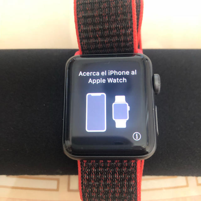 Apple(アップル)のapple watch series3 38mm セルラーモデル スマホ/家電/カメラのスマートフォン/携帯電話(その他)の商品写真